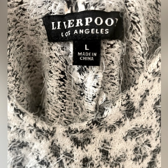 Liverpool Twist-Back Eyelash Sweater - Picture 6 of 6
